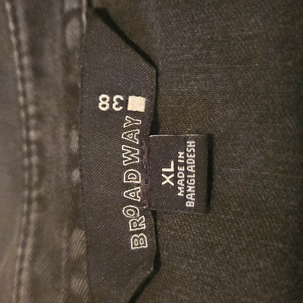 Black Button-Up With Rhinestones - Picture 4 of 9